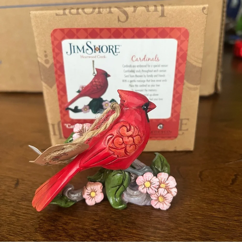 Jim Shore Caring Cardinal Ornament
